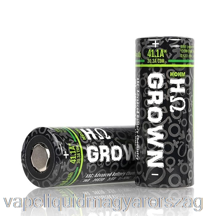 Hohm Tech Grown 2 26650 4244mah 30.3a Akkumulátor Kinőtt2 - Egy Akkumulátoros Vape Folyadék